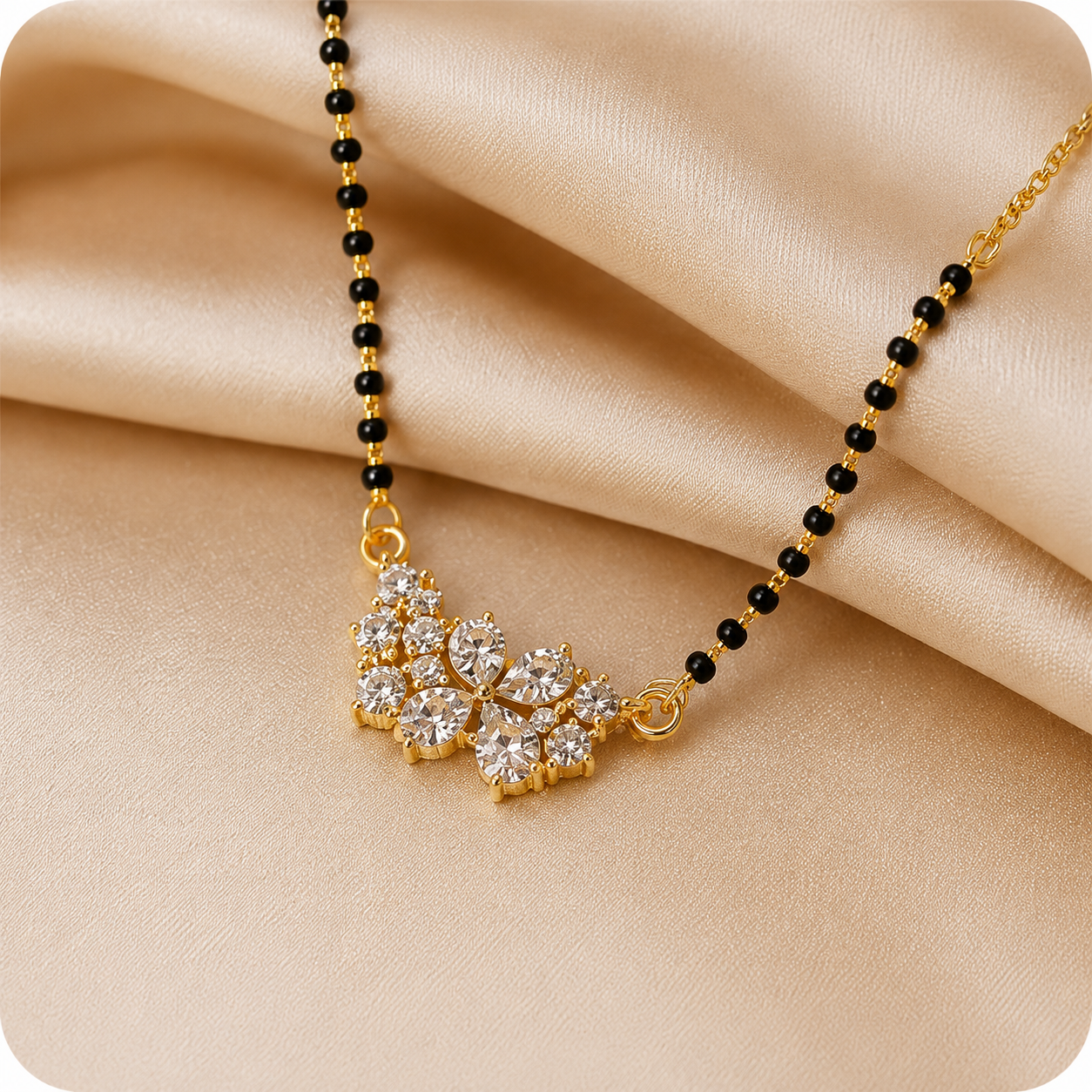 DIAMOND PETAL MAGALSUTTRA