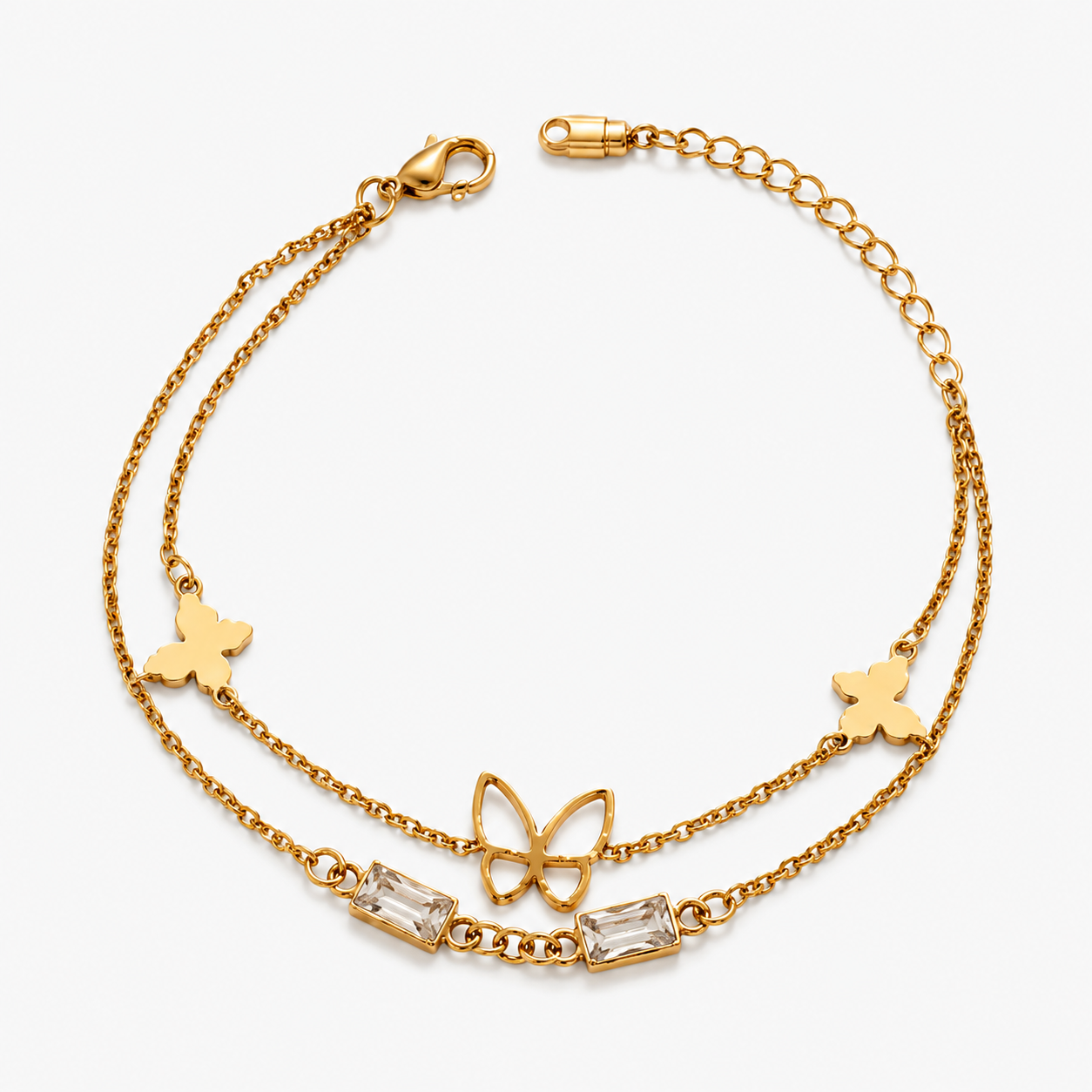 BUTTERFLY GRACE CHAIN BRACELETS