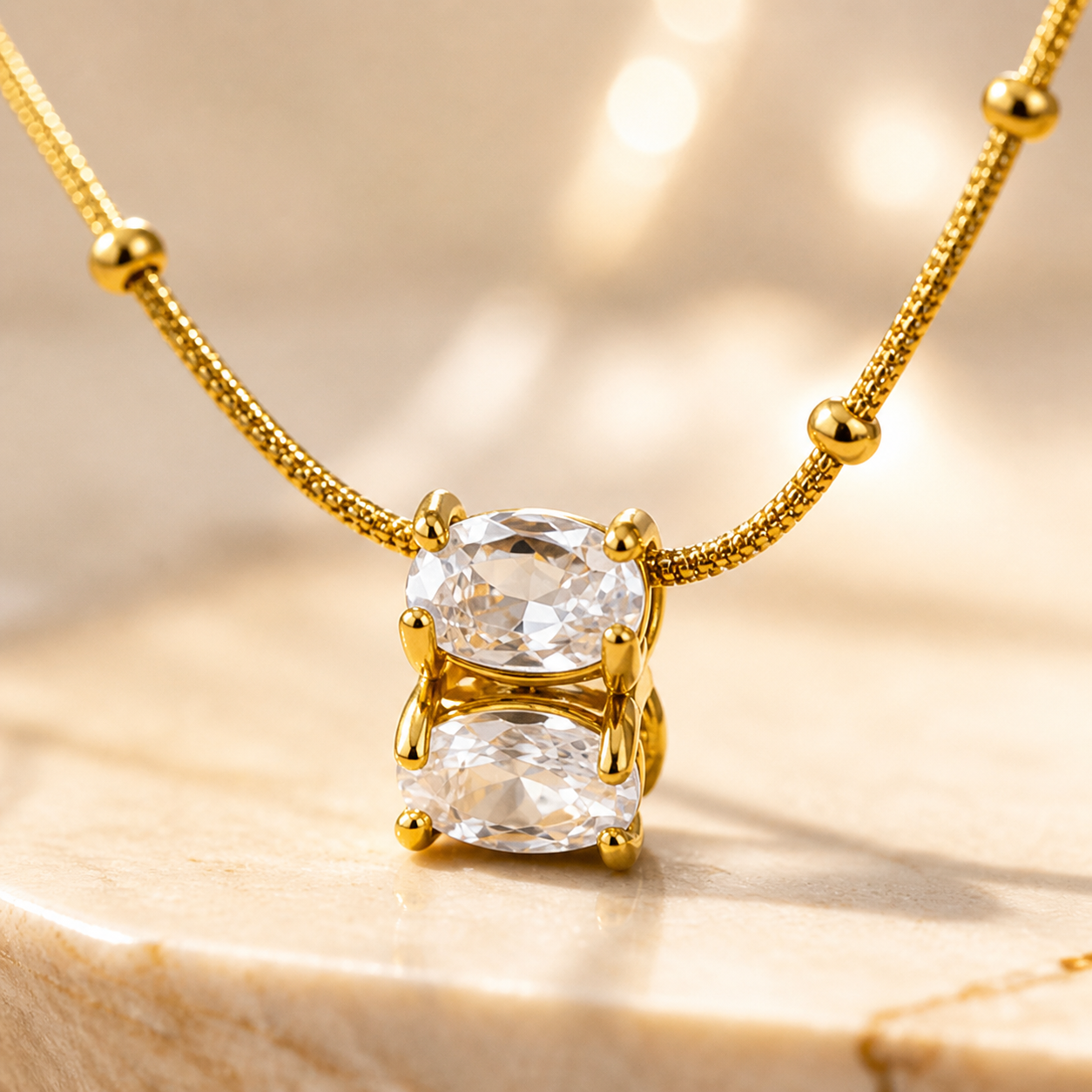 DAIMOND CIRCLE NECKLACE