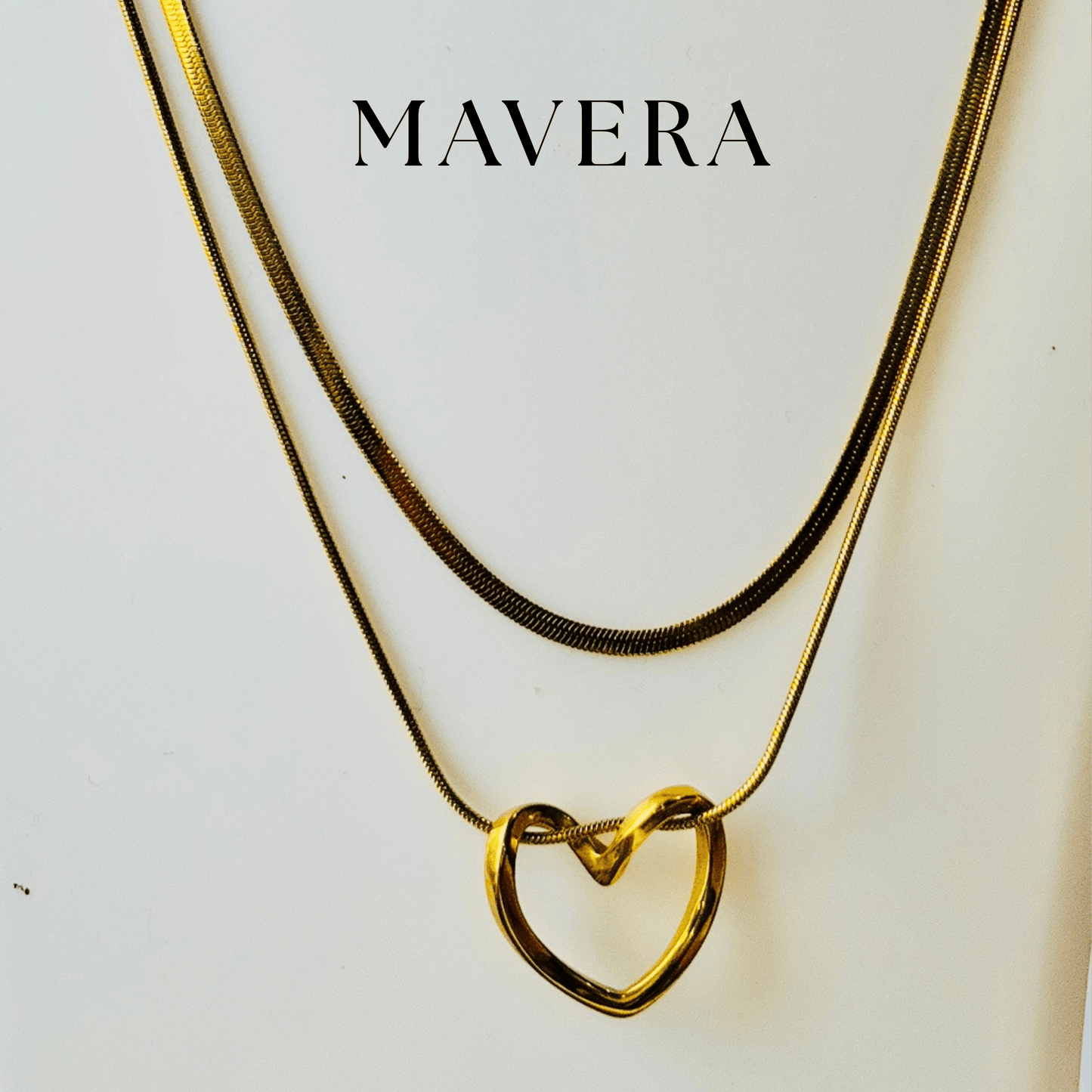 TWINS HEARTS NECKLACE