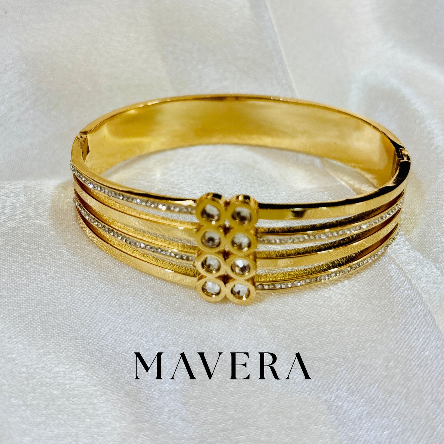 SHIMMER STACK BANGLE BRACELET