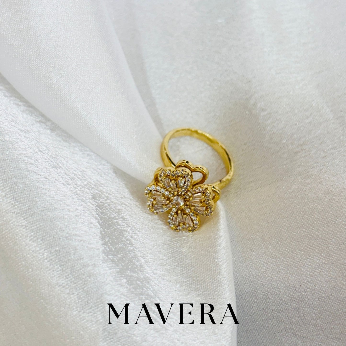 SURYA BLOOM ADJUSTABLE RING