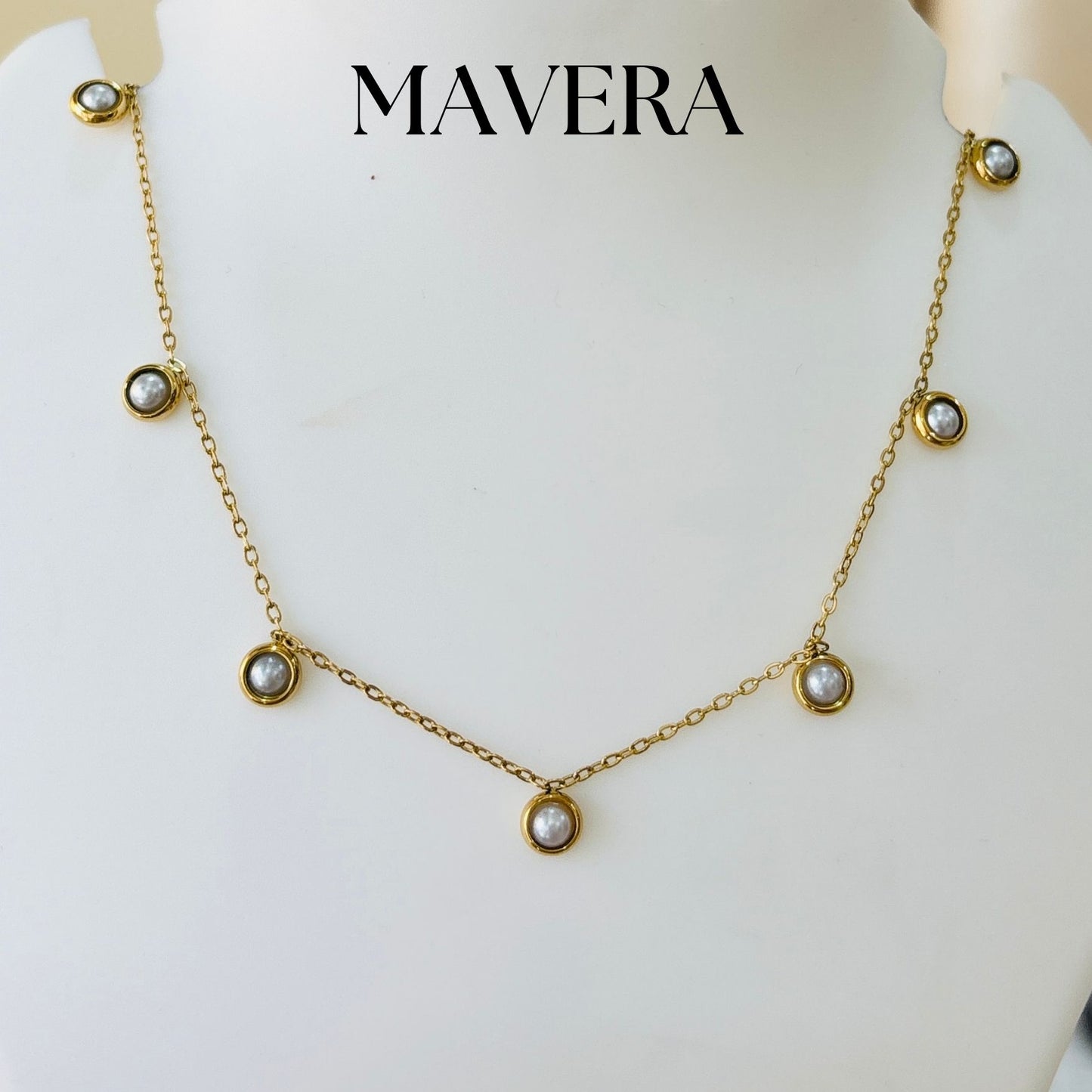 PEARLINE DROP NECKLACE