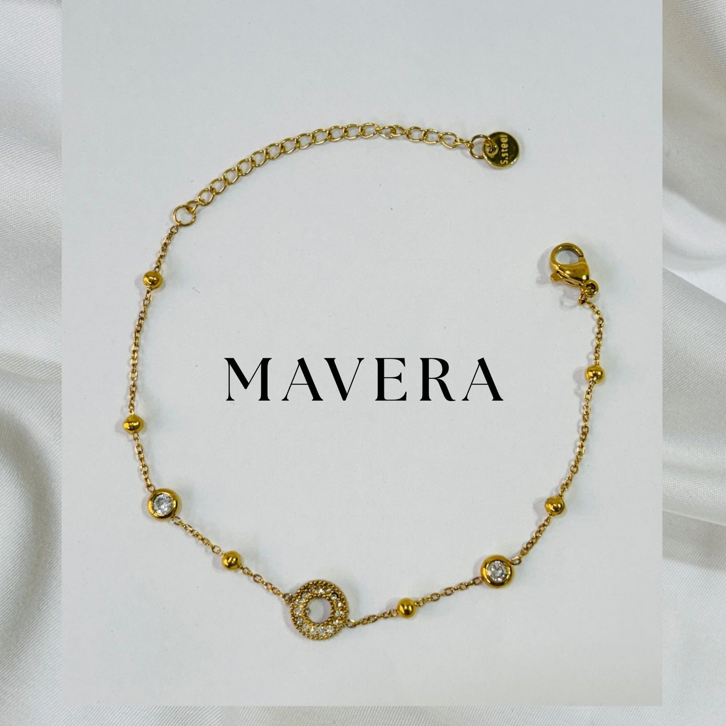 CIRCLE OF SHINE CHAIN BRACELET