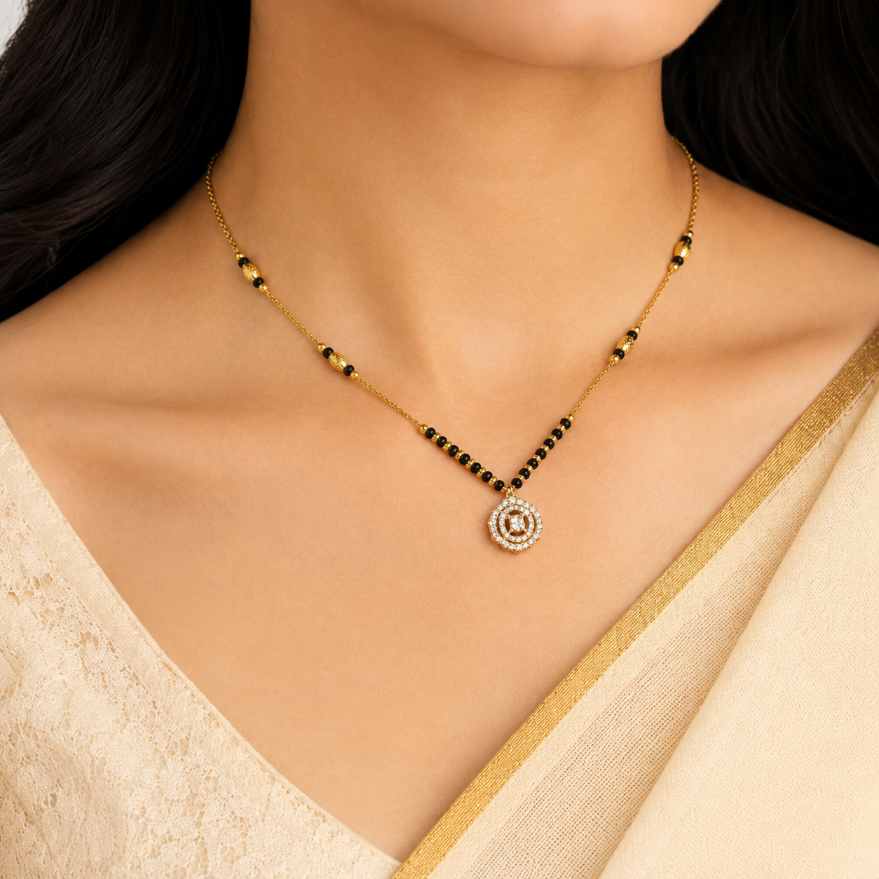 ROSE GLOW MANGALSUTRA