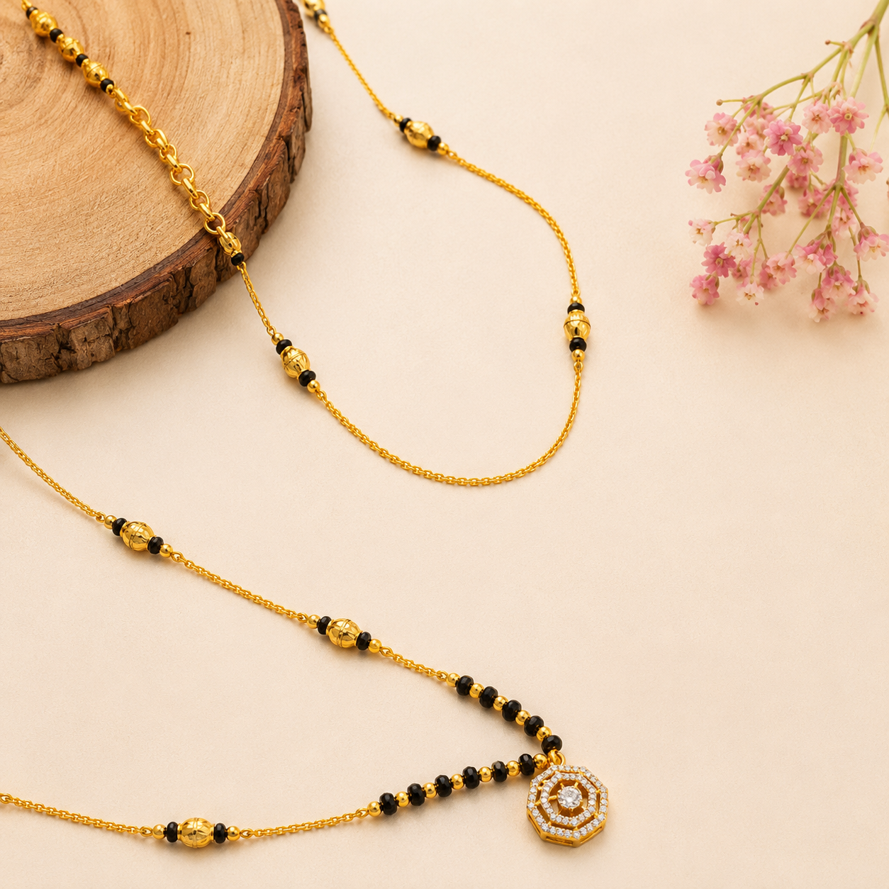 ROSE GLOW MANGALSUTRA