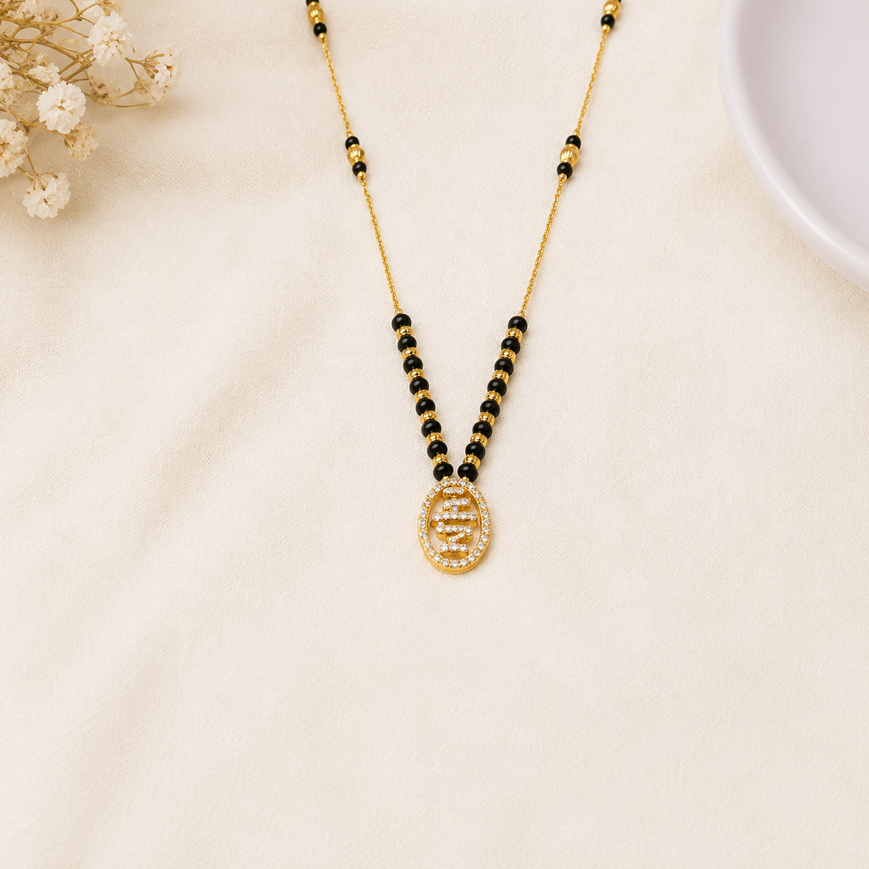 CRYSTAL BLOOM MANGALSUTRA