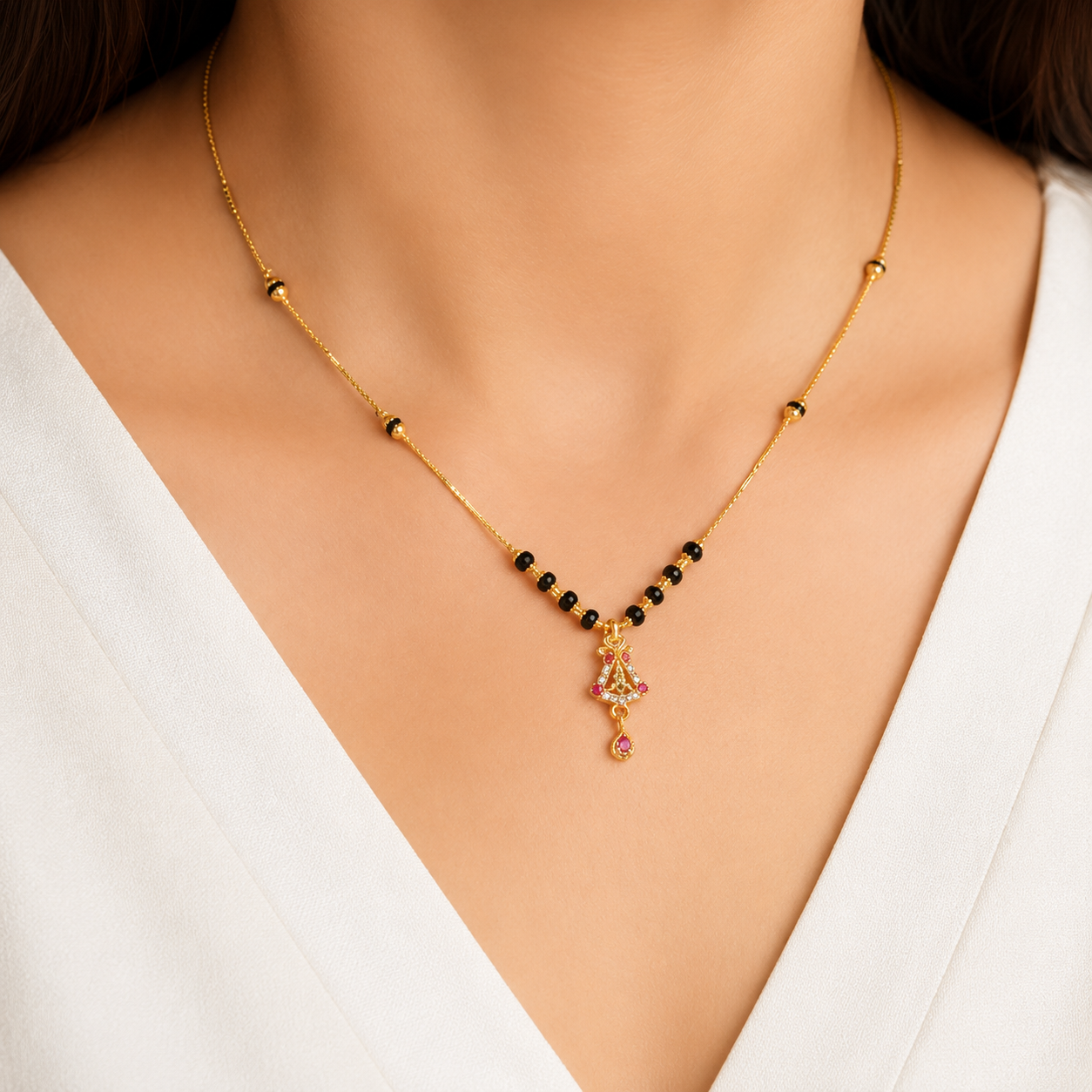 ROSETTE MANGALSUTRA