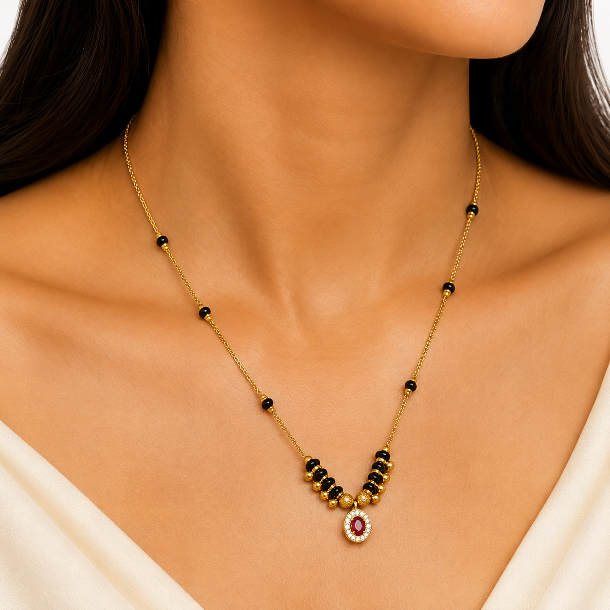 ROSE GLOW MANGALSUTRA