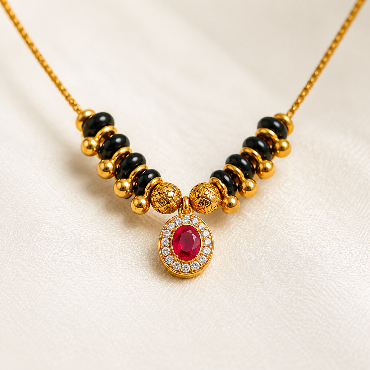 ROSE GLOW MANGALSUTRA