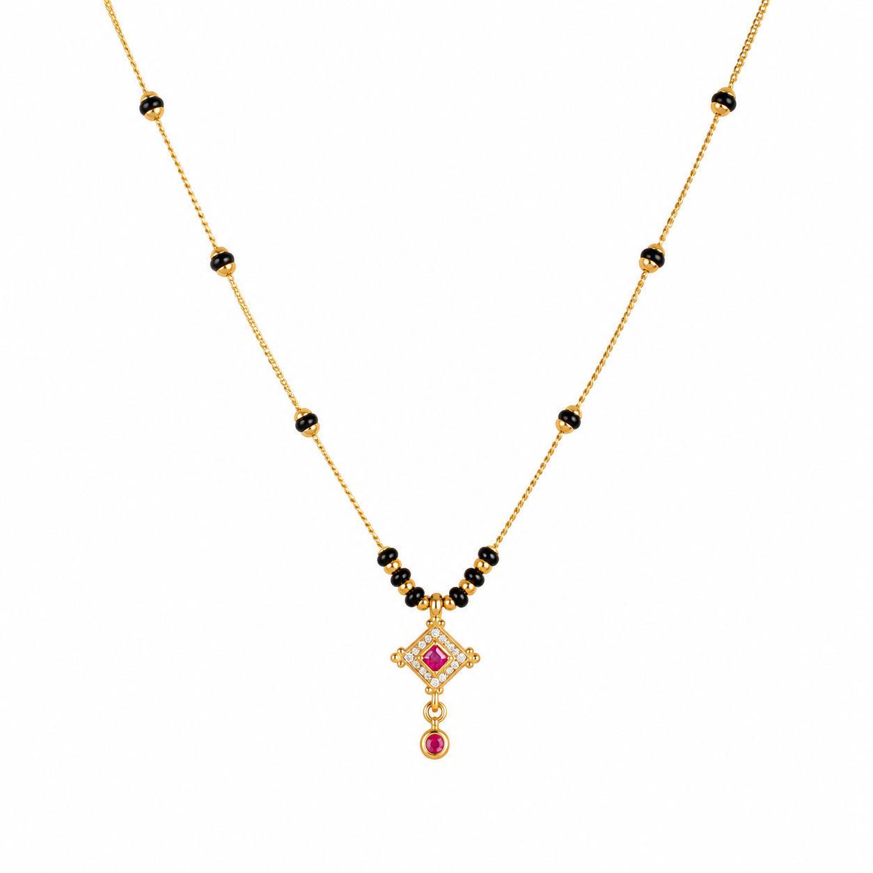 FLORAL SPARK MANGALSUTRA