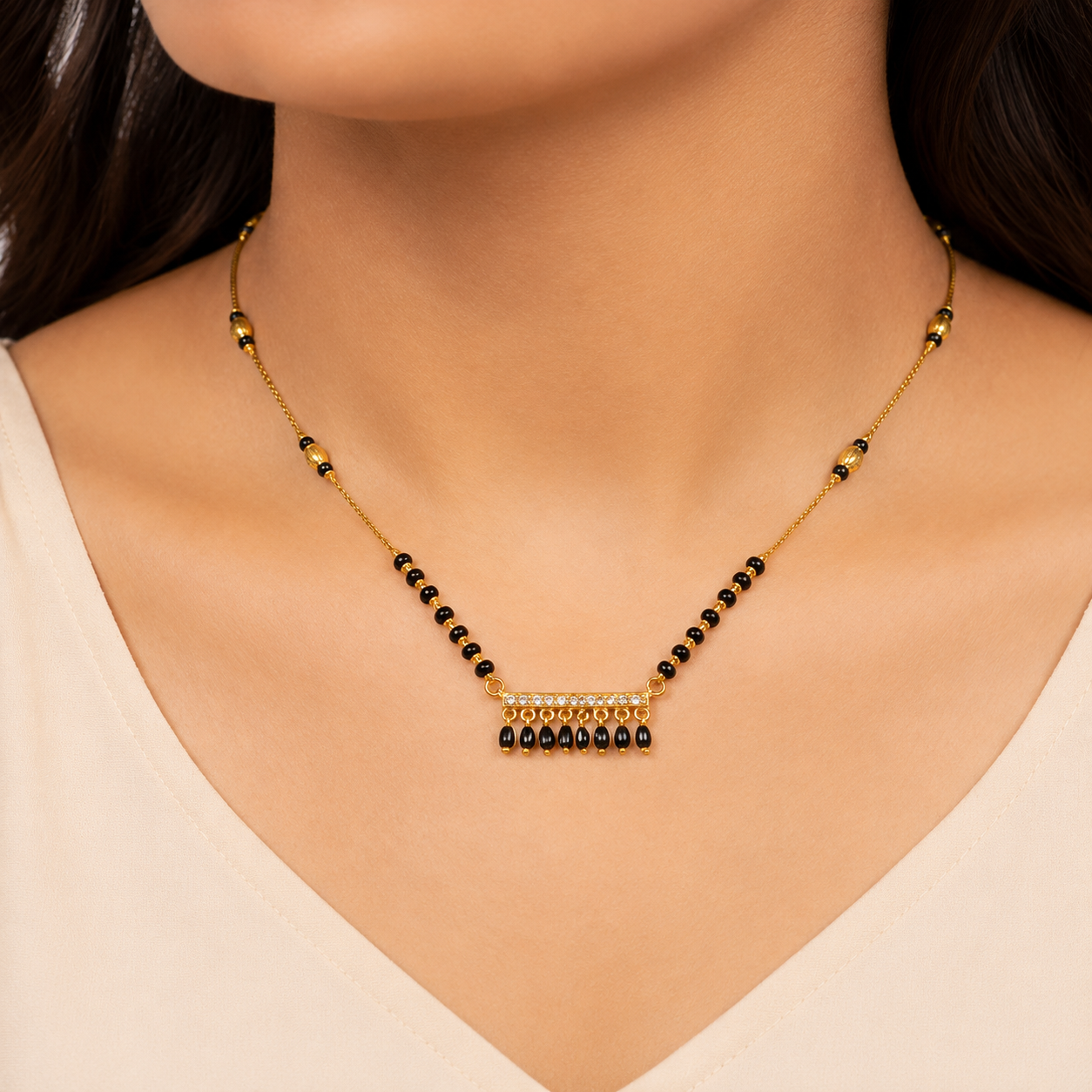 BLACK CHARM MANGALSUTRA