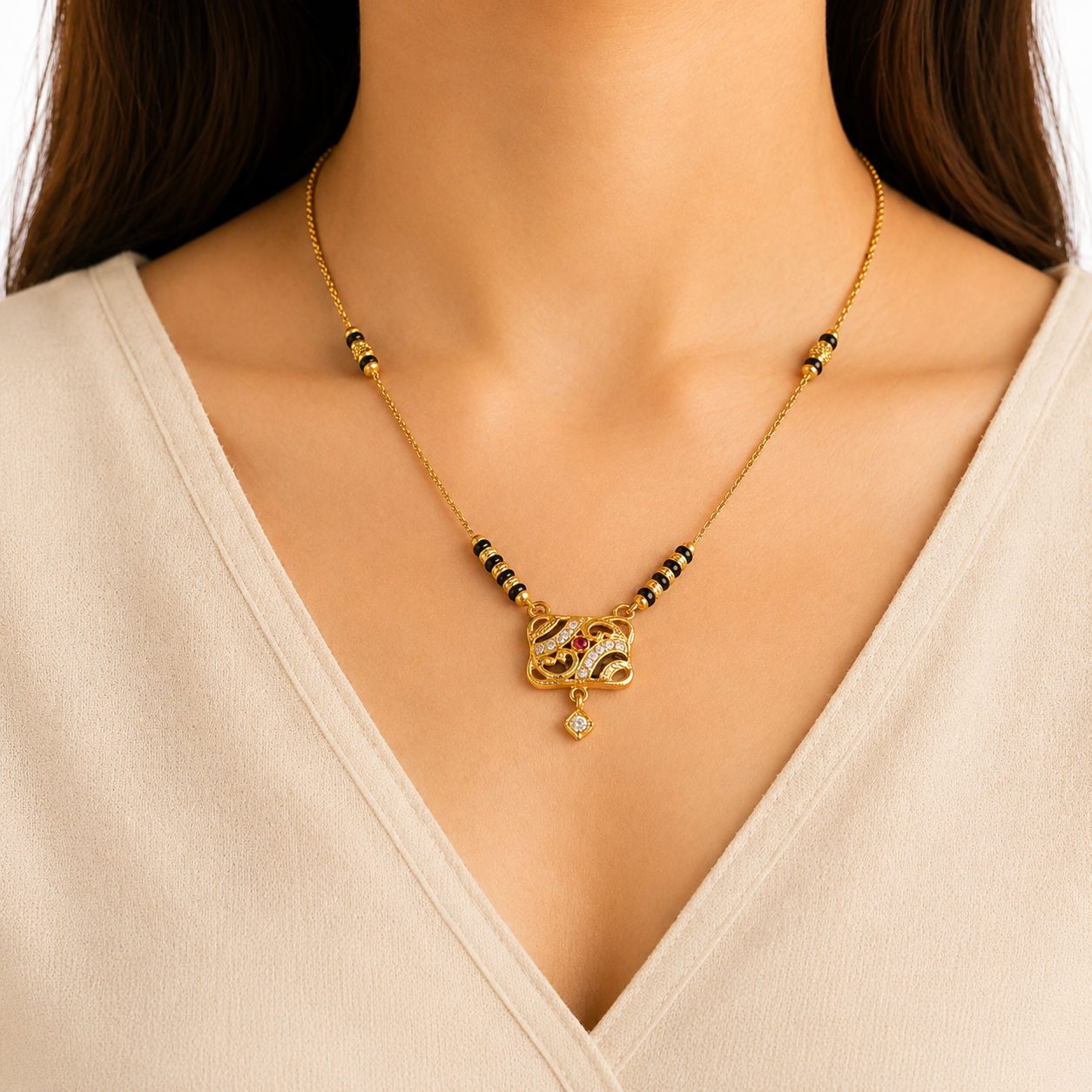 DAZZLE BAR MANGALSUTRA