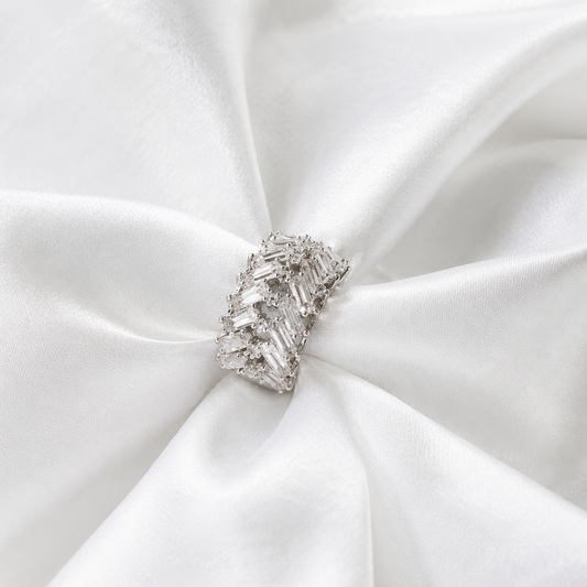 SILVER BLOOM RING