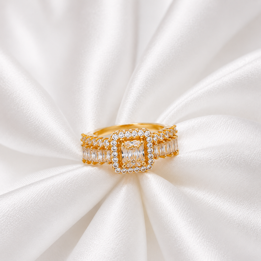 LUNA LEAF RING