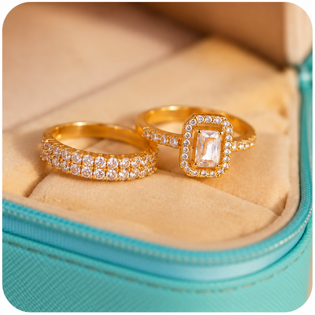 AURORA DOUBLE RING