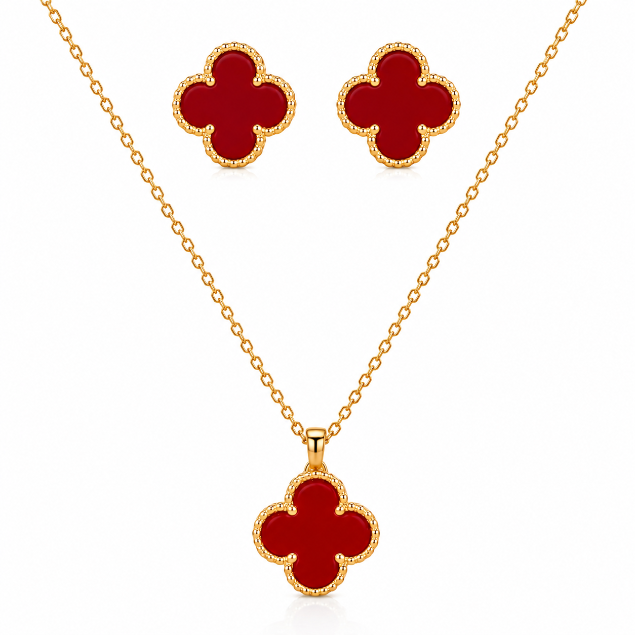 RED SHINE NECKLACE