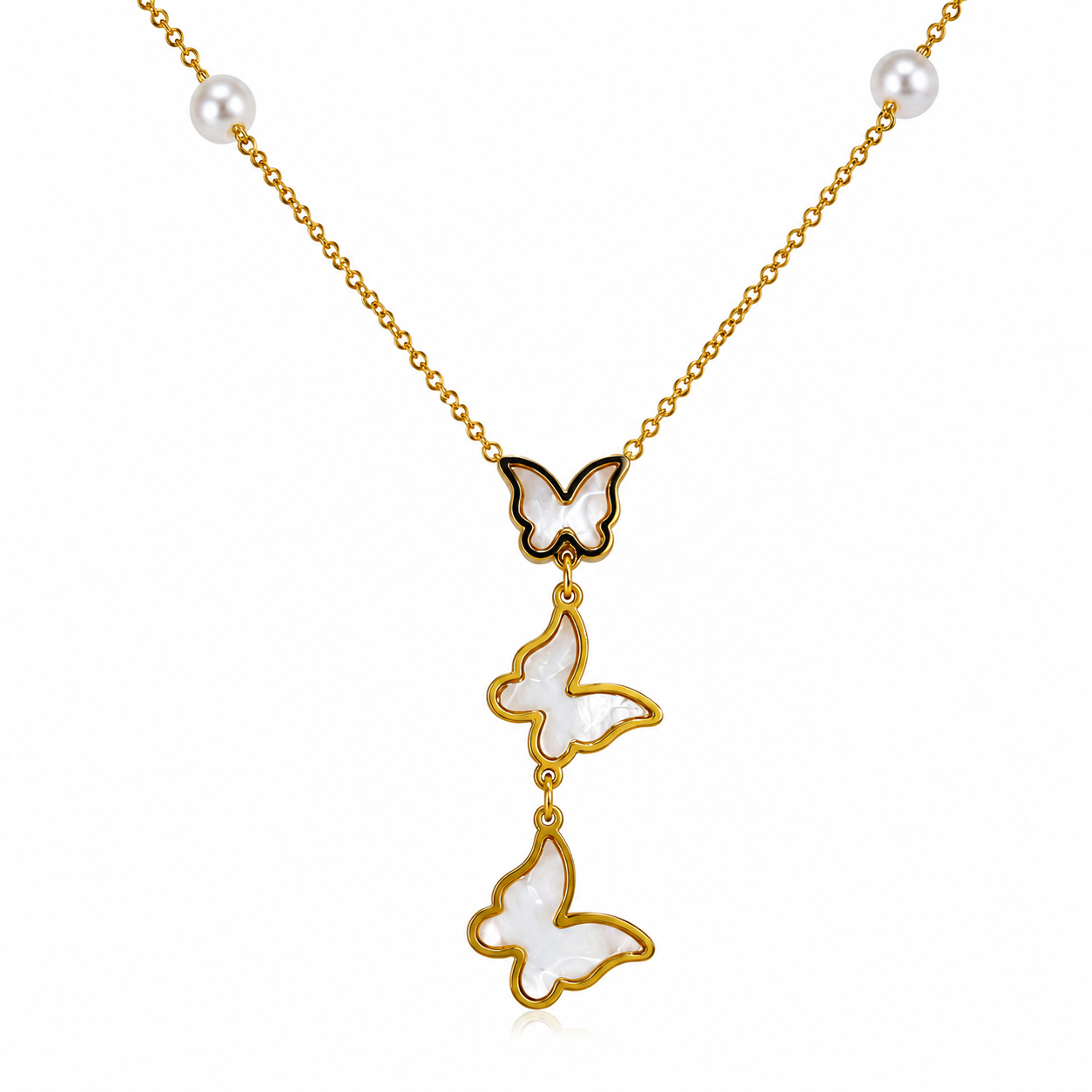 TRIPLE WING NECKLACE