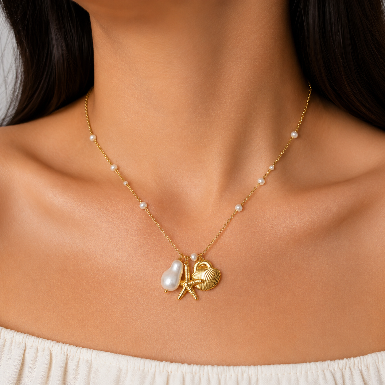 OCEAN GRACE NECKLACE