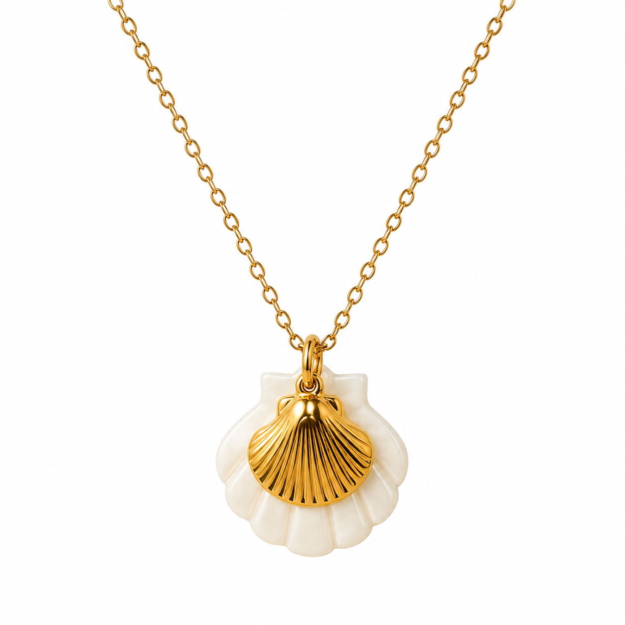 GOLDEN LEAF NECKLACE