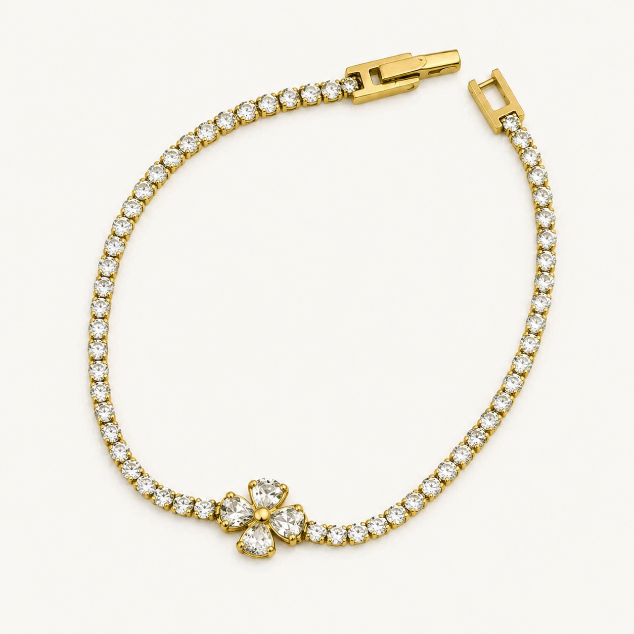 Sparkle Flower Bracelet