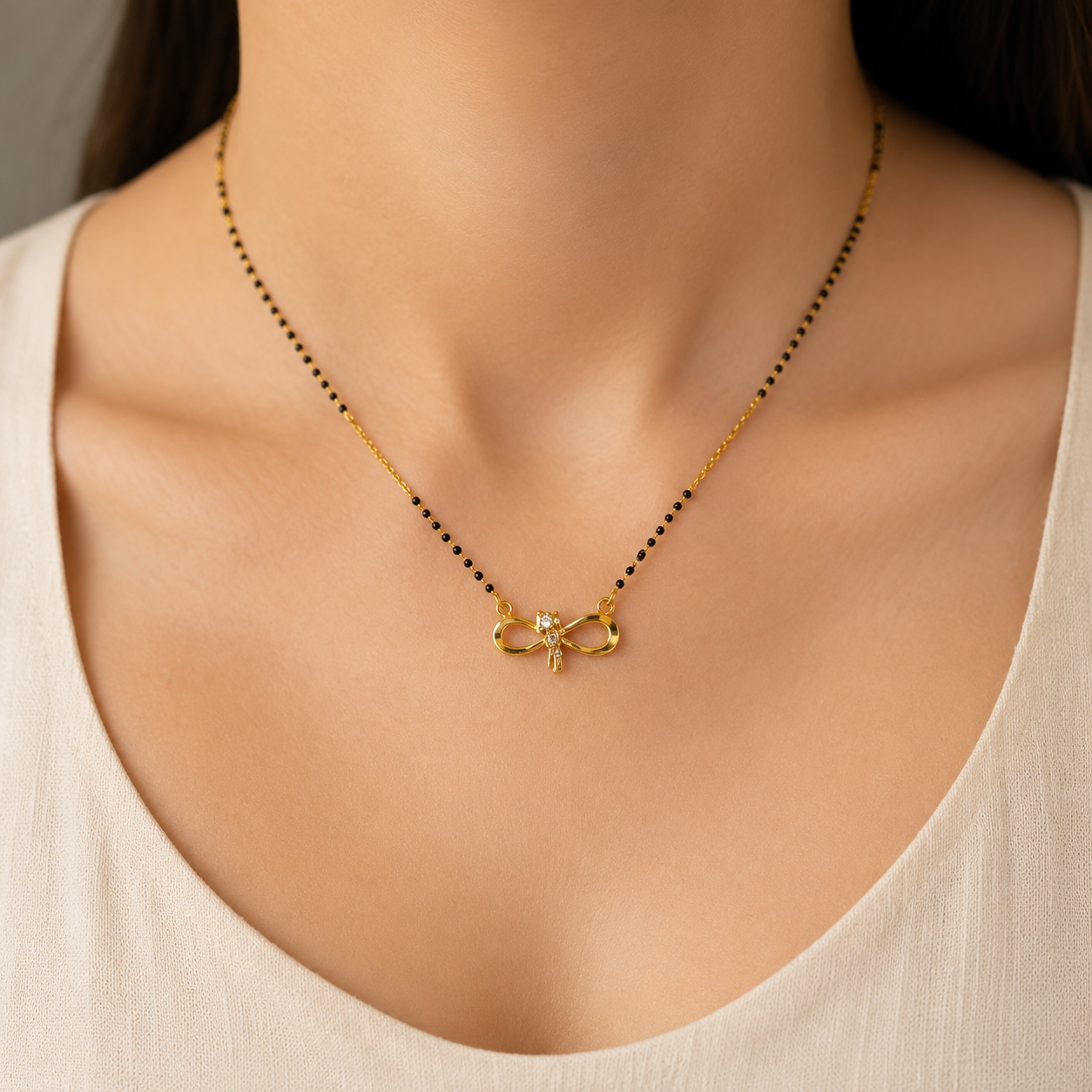 INFINITY BOW MAGALSUTRA