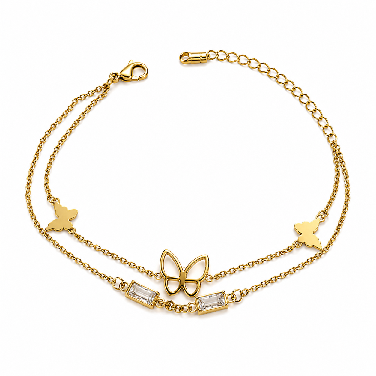 BUTTERFLY GRACE CHAIN BRACELETS