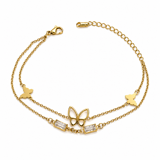 BUTTERFLY GRACE CHAIN BRACELETS