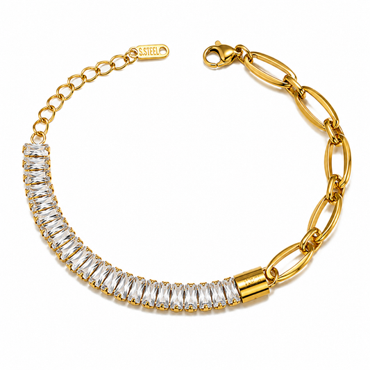 DIAMOND GLEAM CHAIN BRACELET