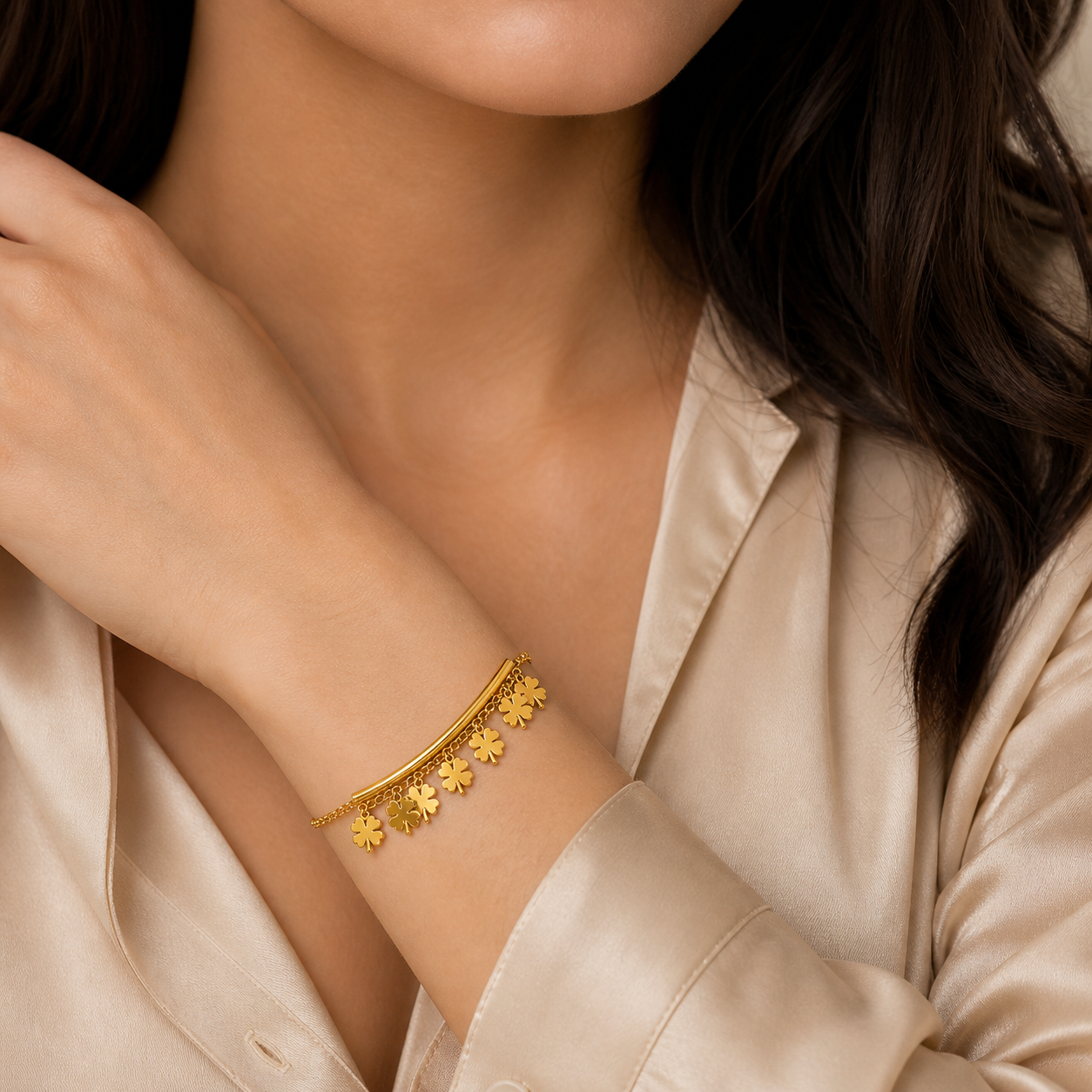 STAR GLOW CHAIN BRACELET