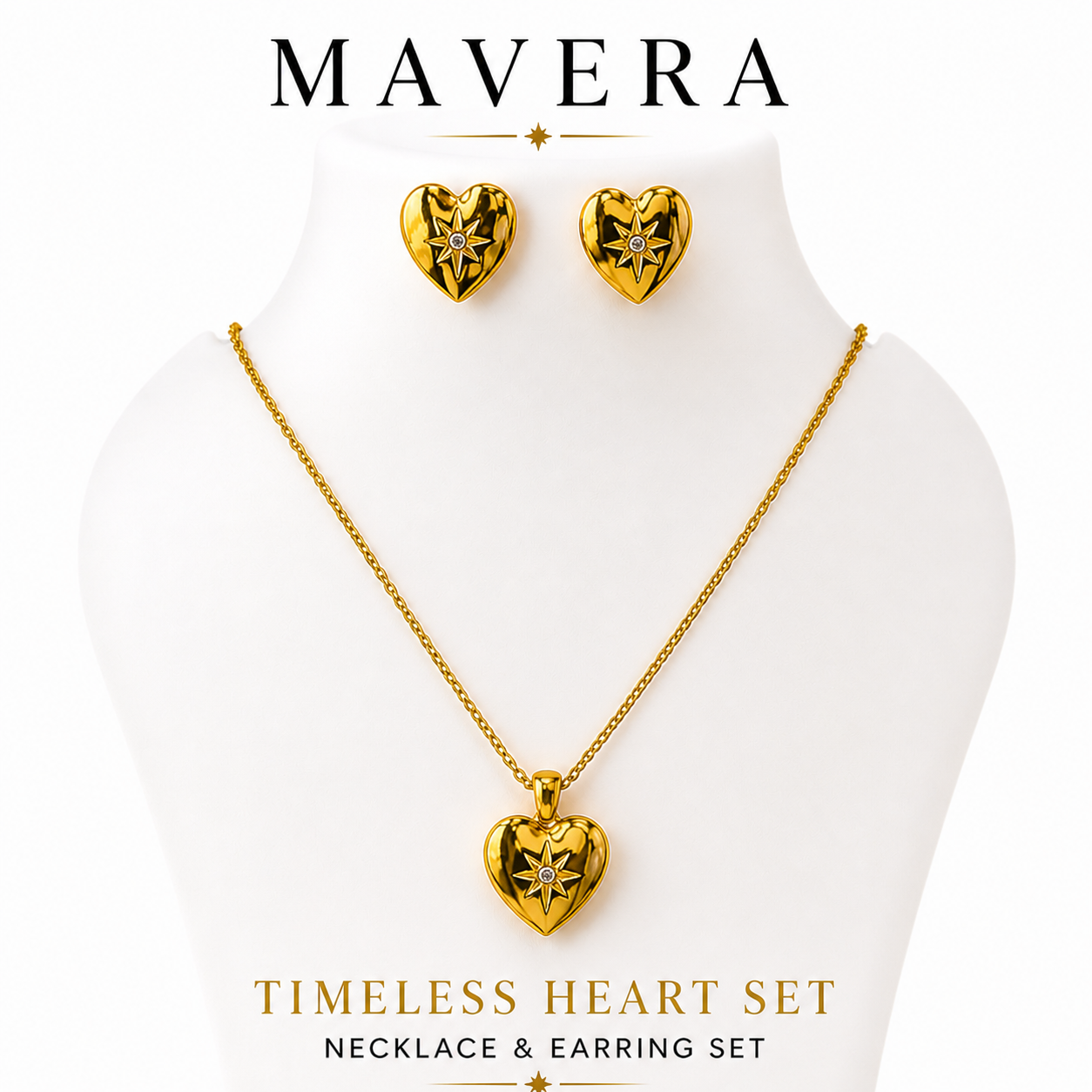 HEART SET NECKLACE