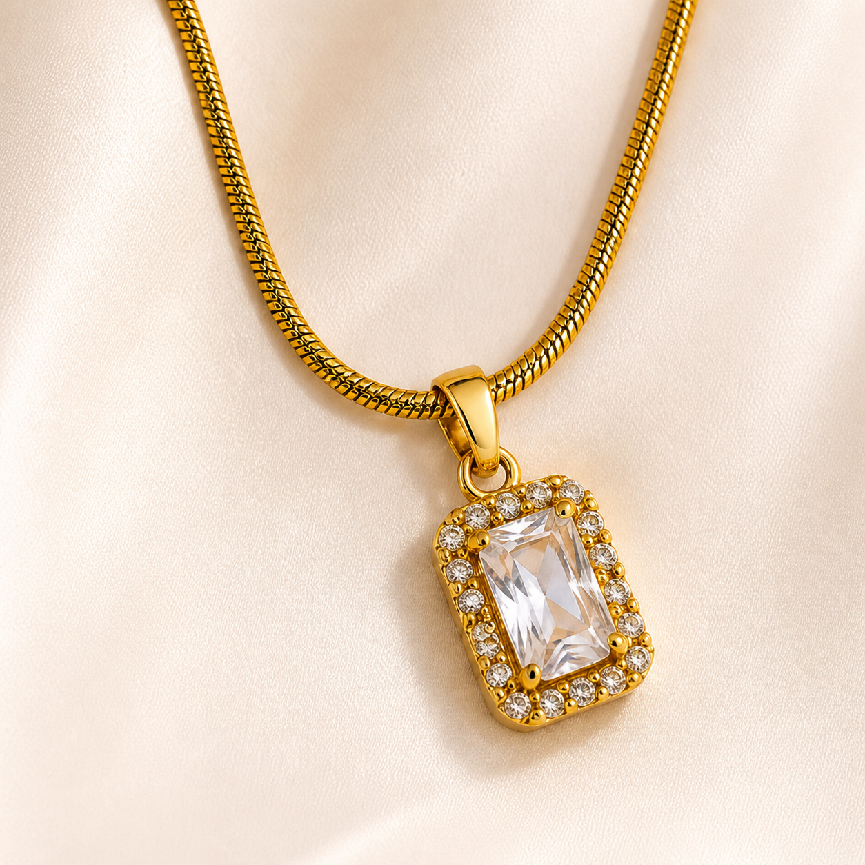 Golden Aura Pendant