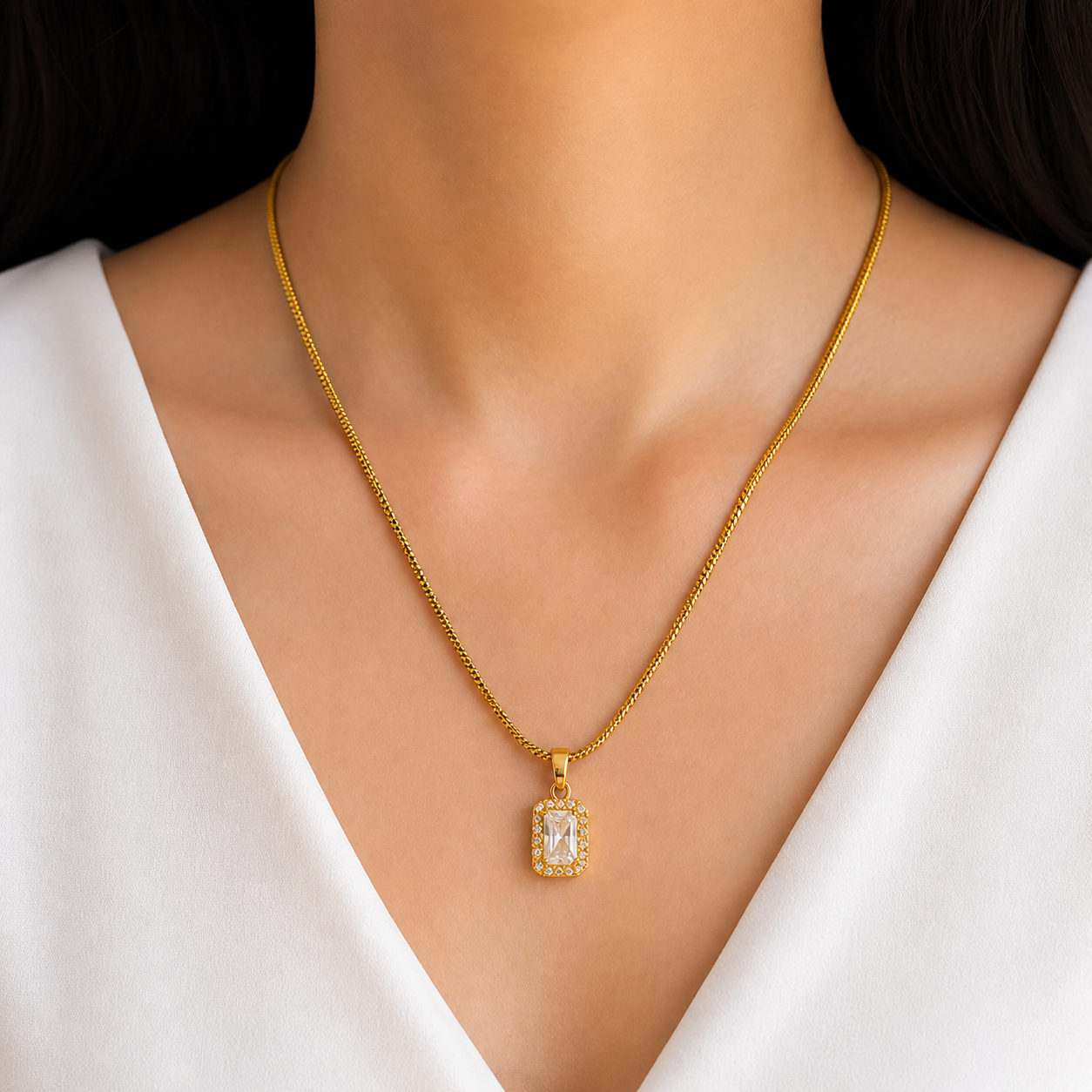 Golden Aura Pendant