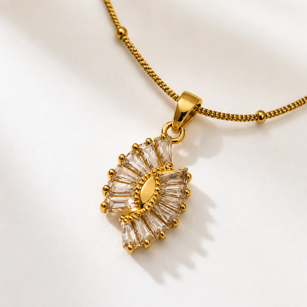 CELESTIA DROP NECKLACE
