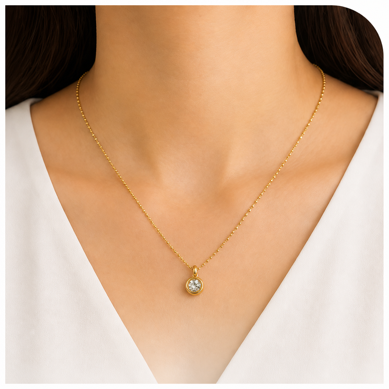 DOT CHAIN NECKLACE