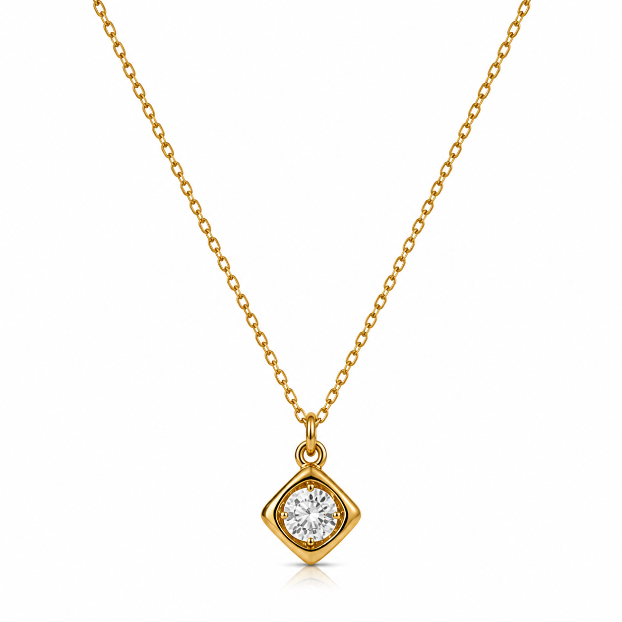 Chic Glow Drop Necklace