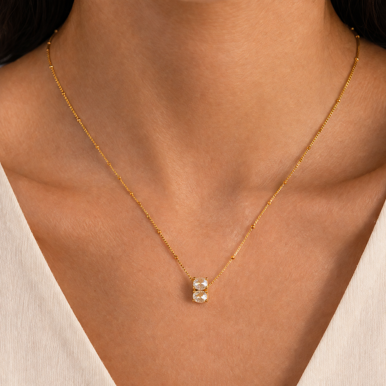 DAIMOND CIRCLE NECKLACE