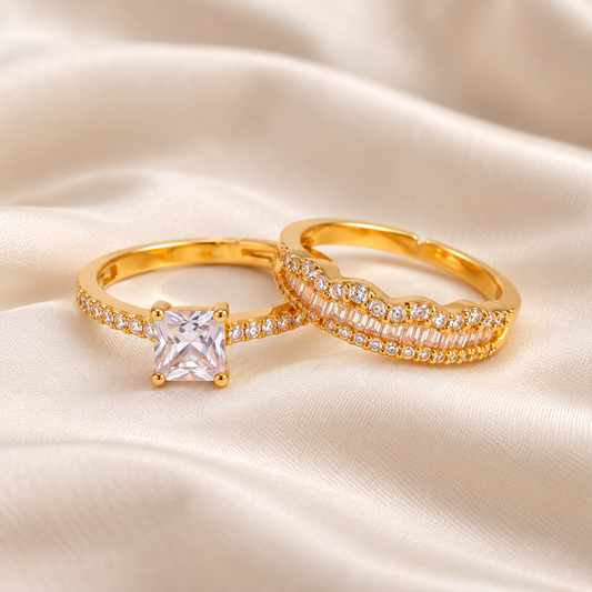 TWO LAYER ADJUSTABLE RING