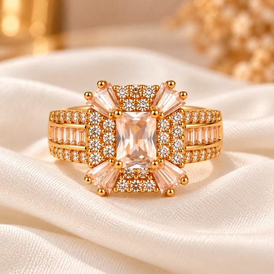 AURA DAIMOND ADJUSTABLE RING
