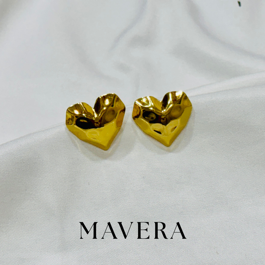 AURORA HEART EARRING