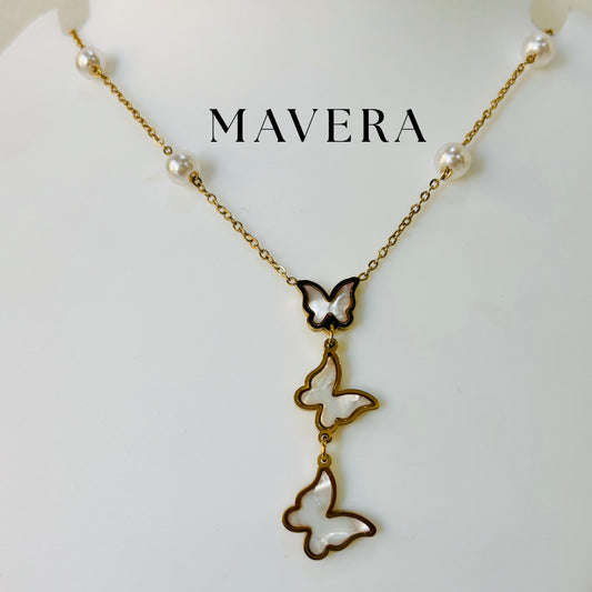 TRIPLE WING NECKLACE