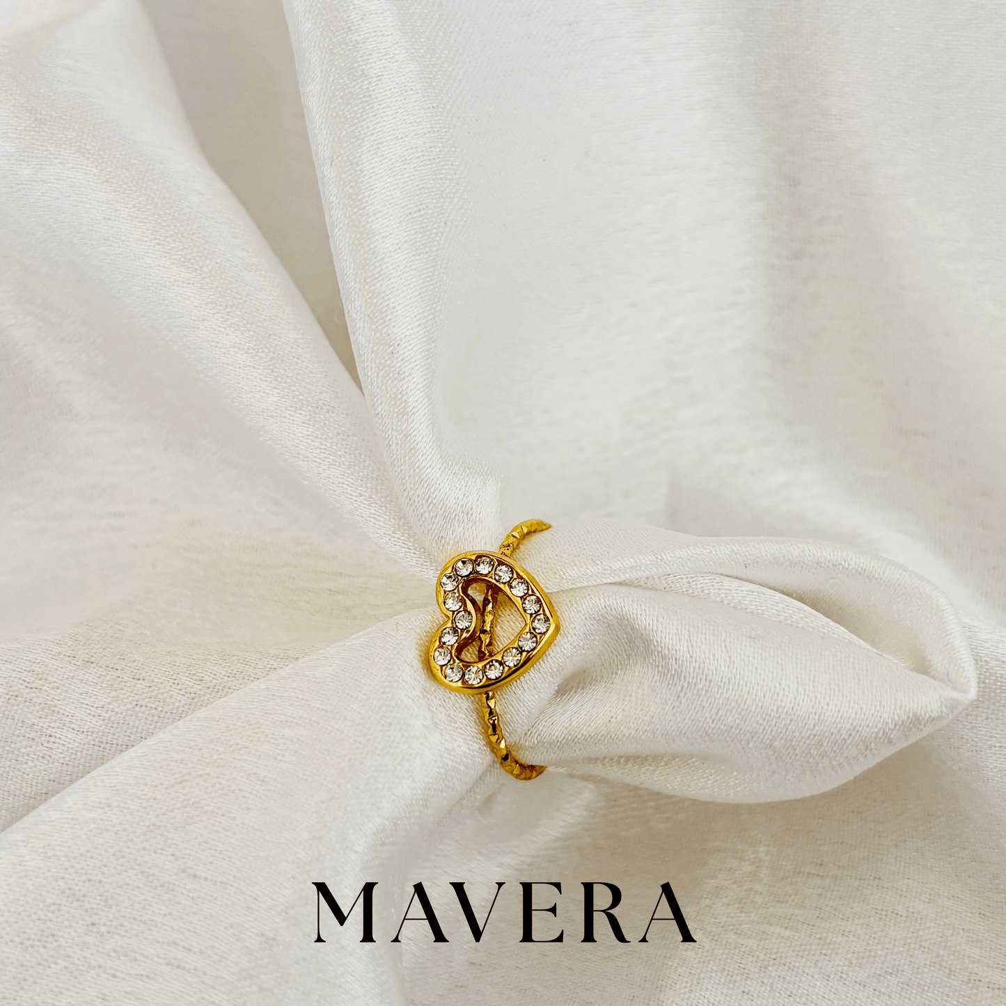 HEART ADJUSTABLE RING