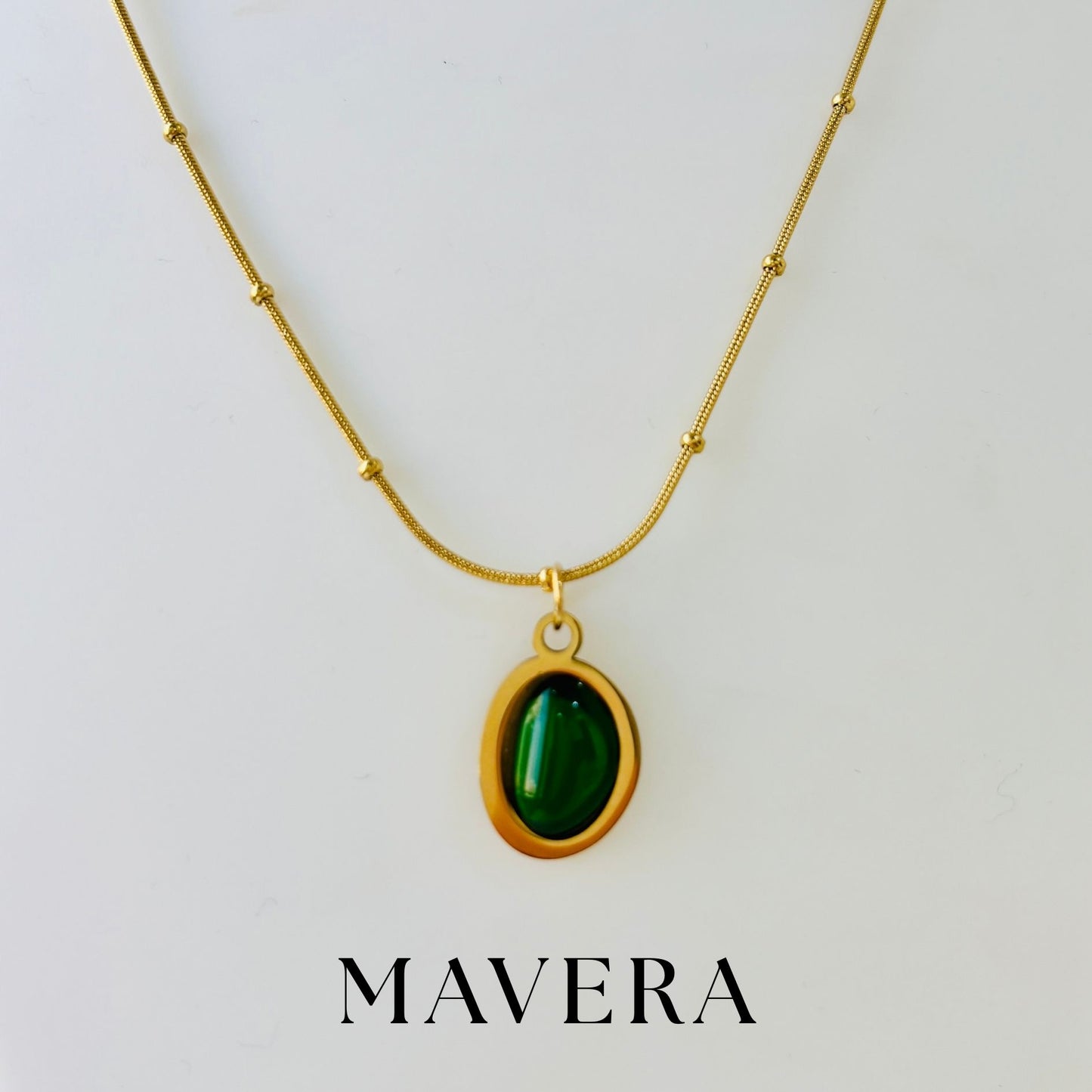 GREEN MUSE NECKLACE