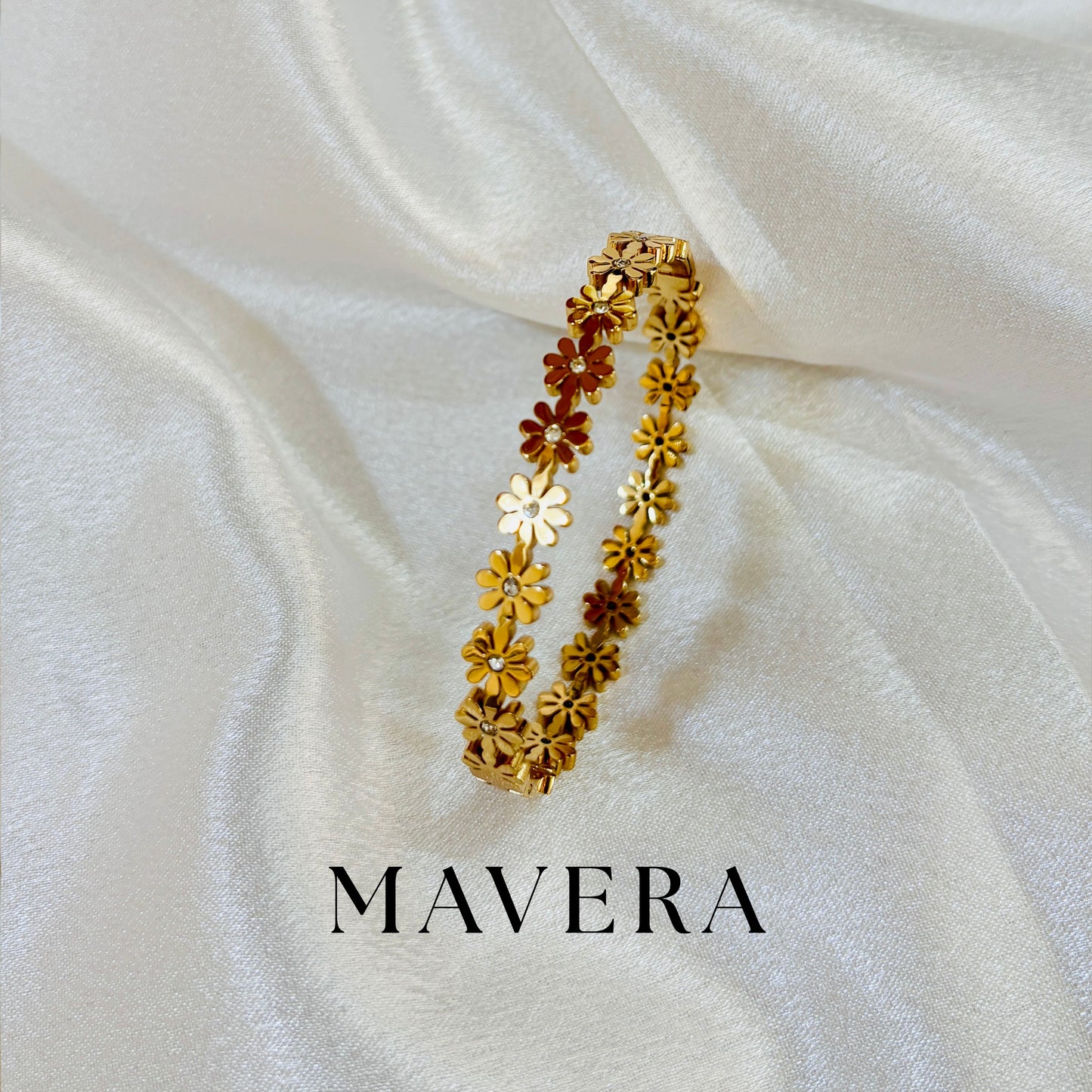 MILLER SPARKLING FLOWER BRACELET