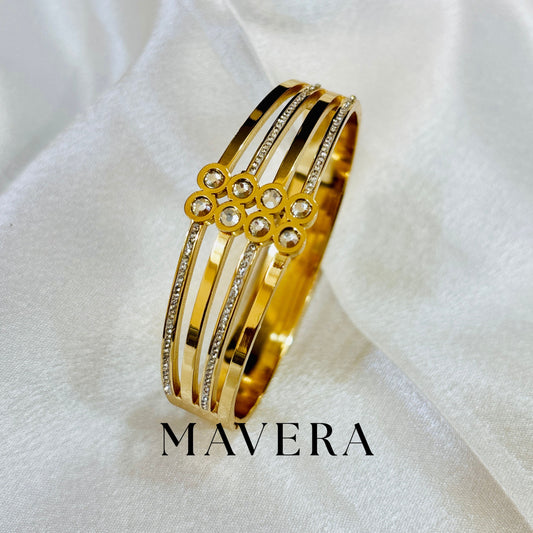 SHIMMER STACK BANGLE BRACELET