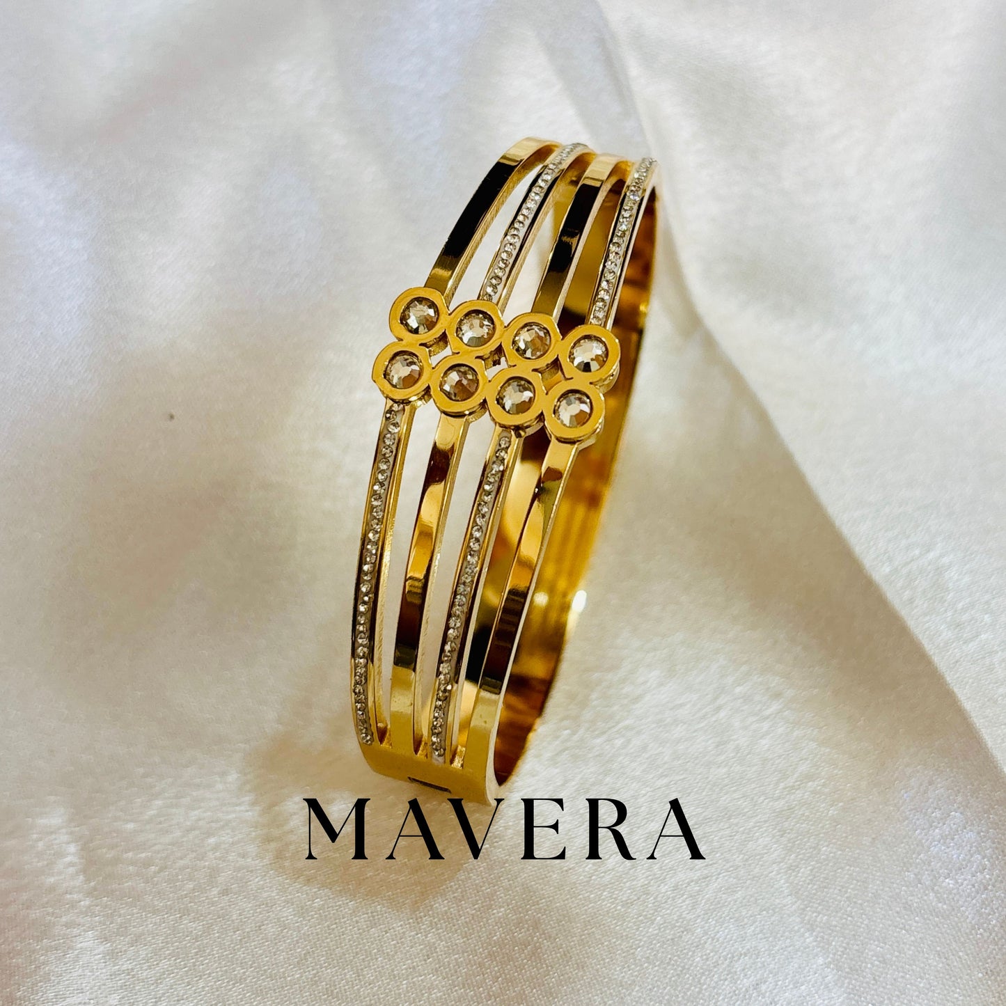 SHIMMER STACK BANGLE BRACELET