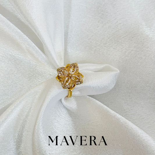 GUL BLOOM ADJUSTABLE RING