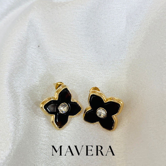 BLACK EARRINGS