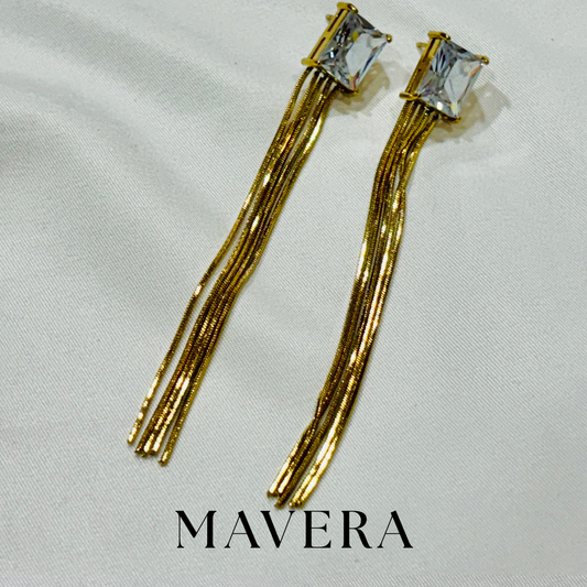 SQUARE GLOW EARRING