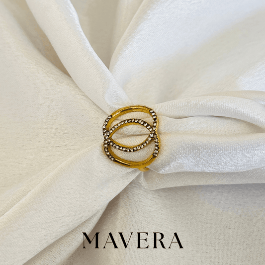 OVAL SHAPE ADJUSTABLE RING